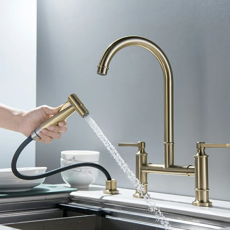 Two Handle Kitchen Faucet