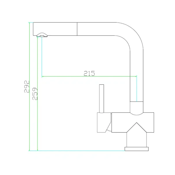 Pull Out Kitchen Taps