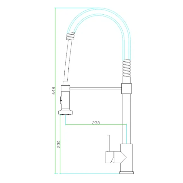 Commercial Kitchen Faucet