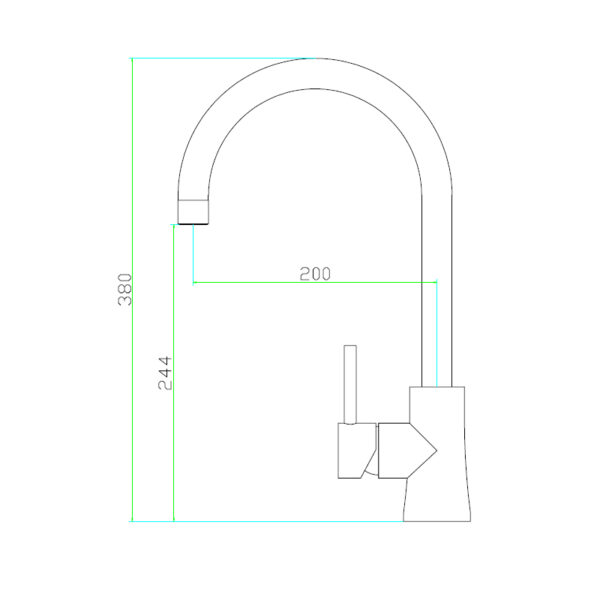 Wet bar faucets