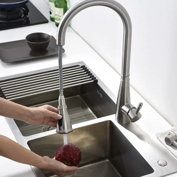 pull down kitchen tap