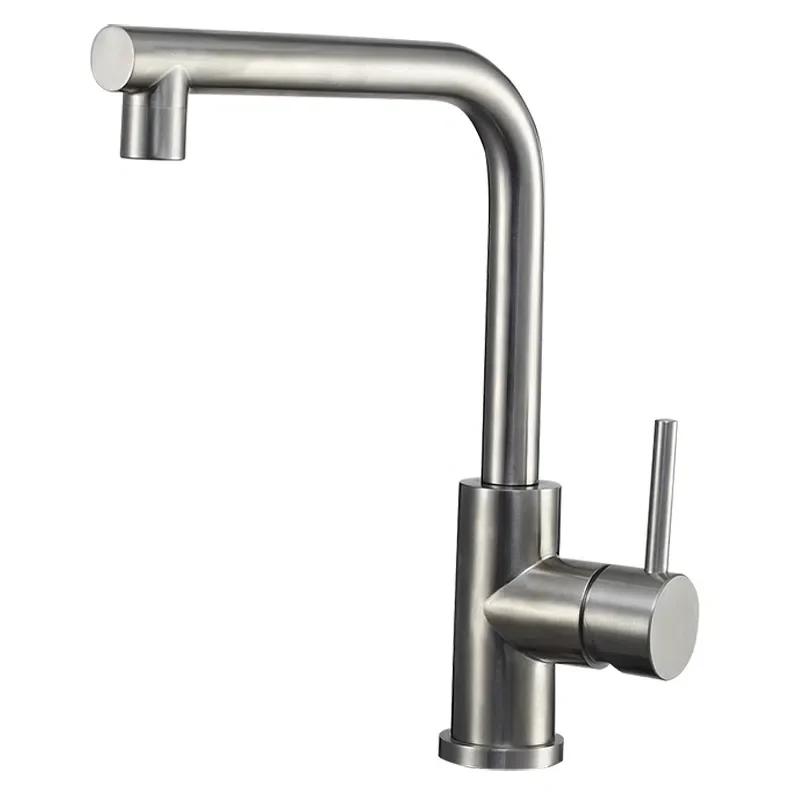 kitchen sink faucet brushed nickel